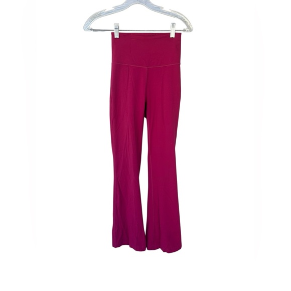 Lululemon Groove Nulu Super-High-Rise Flared Pant Regular - Size 2 -Pomegranate - Picture 2 of 14